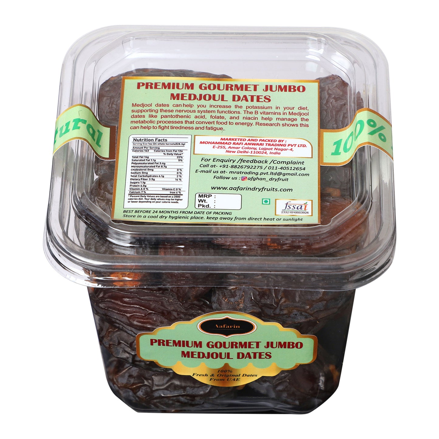 AAFARIN PREMIUM JUMBO SIZE JORDON DATES (ORIGIN- UAE).