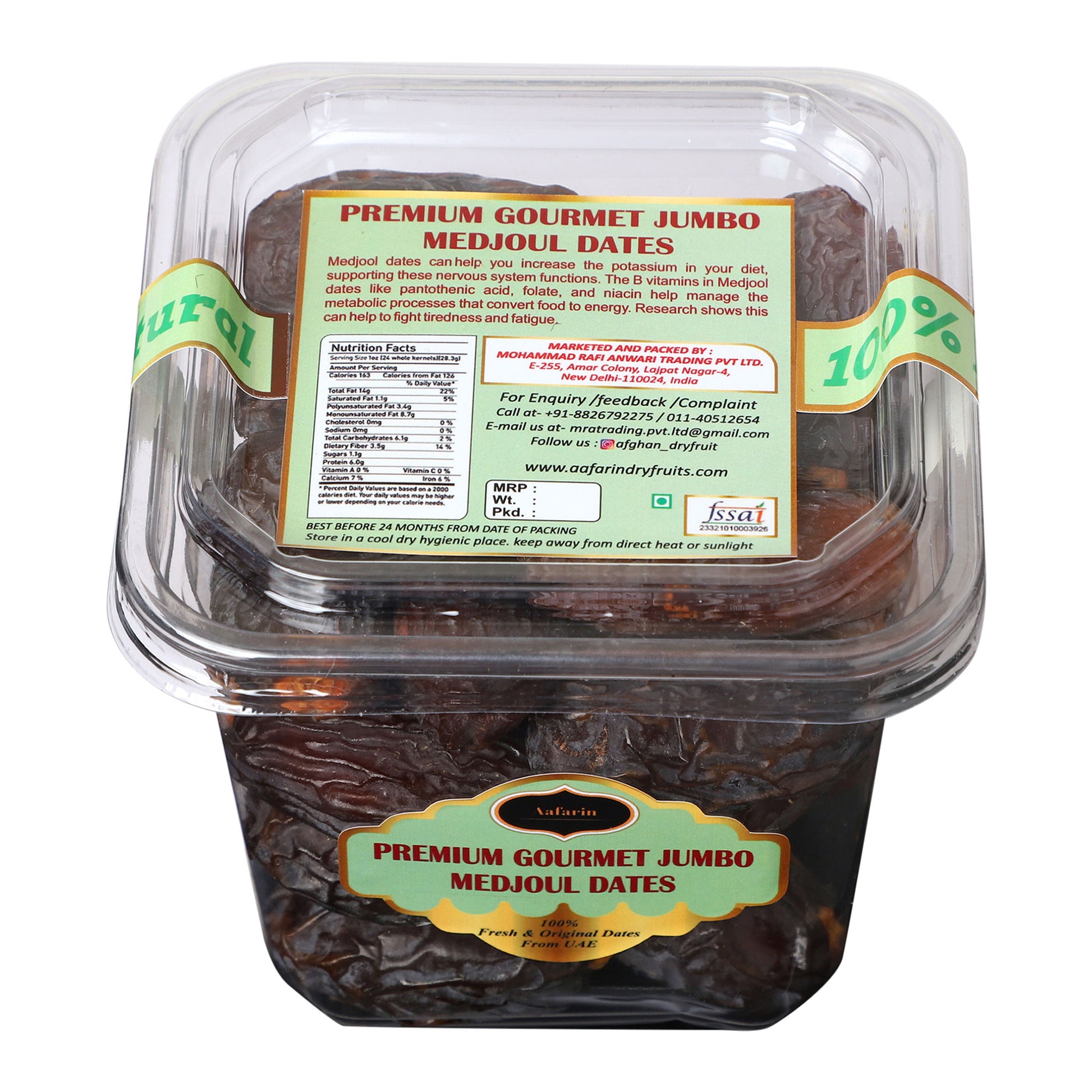 AAFARIN PREMIUM JUMBO SIZE JORDON DATES (ORIGIN- UAE).