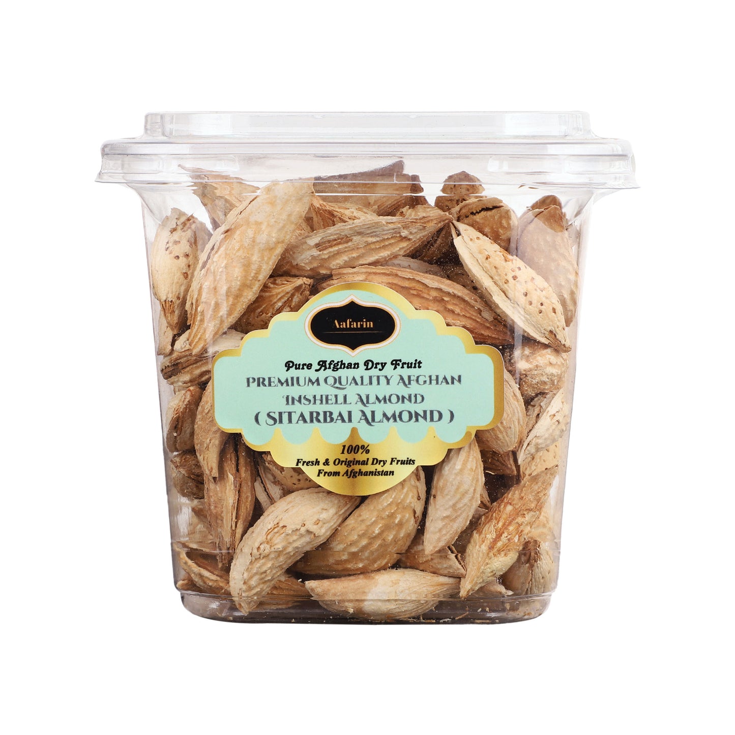 AAFARIN PREMIUM QUALITY AFGHAN INSHELL ALMOND( SITARBAI ALMOND / KAGZI BADAM.