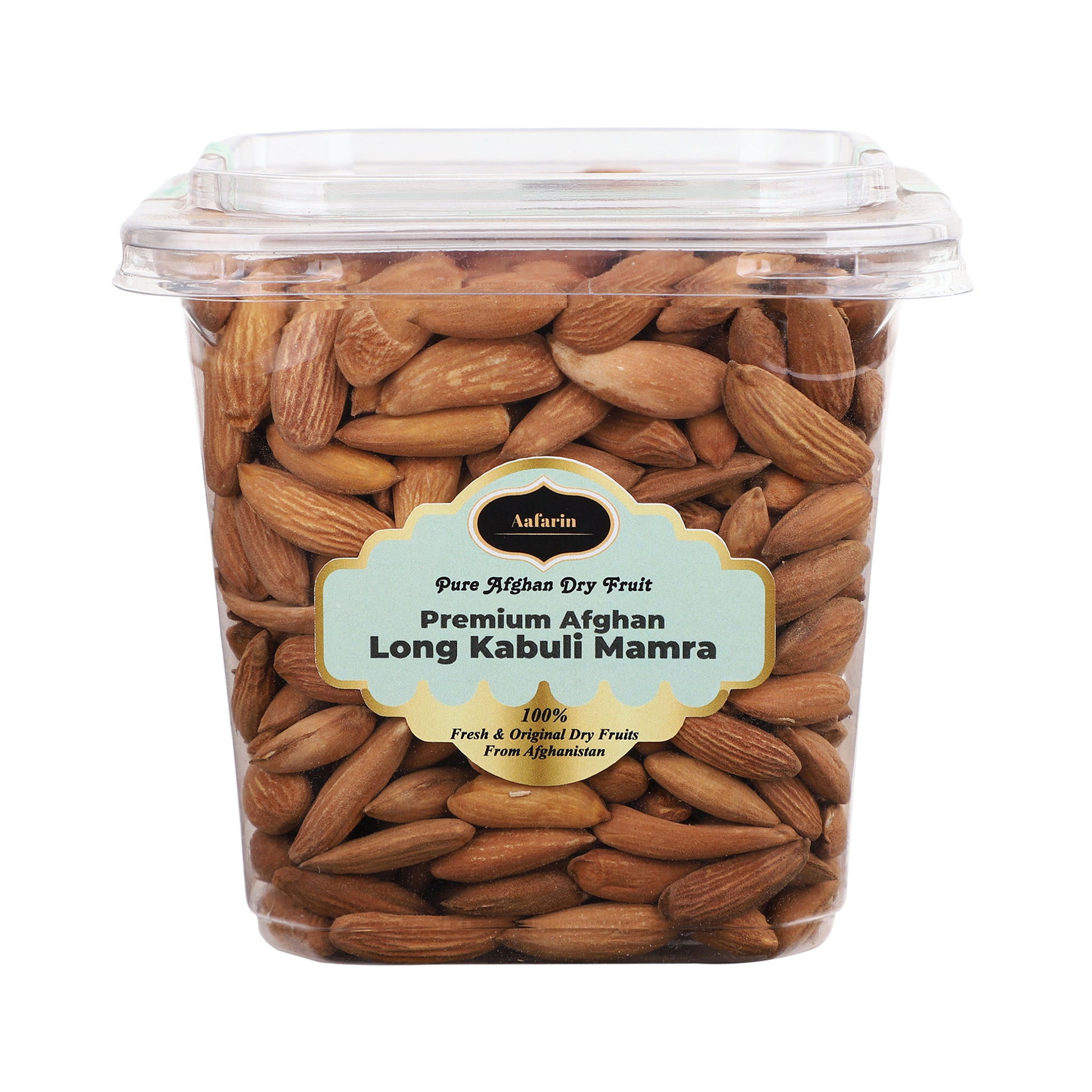 AAFARIN PREMIUM AFGHAN KABULI MAMRA ( MAMRA GIRI BADAM ).