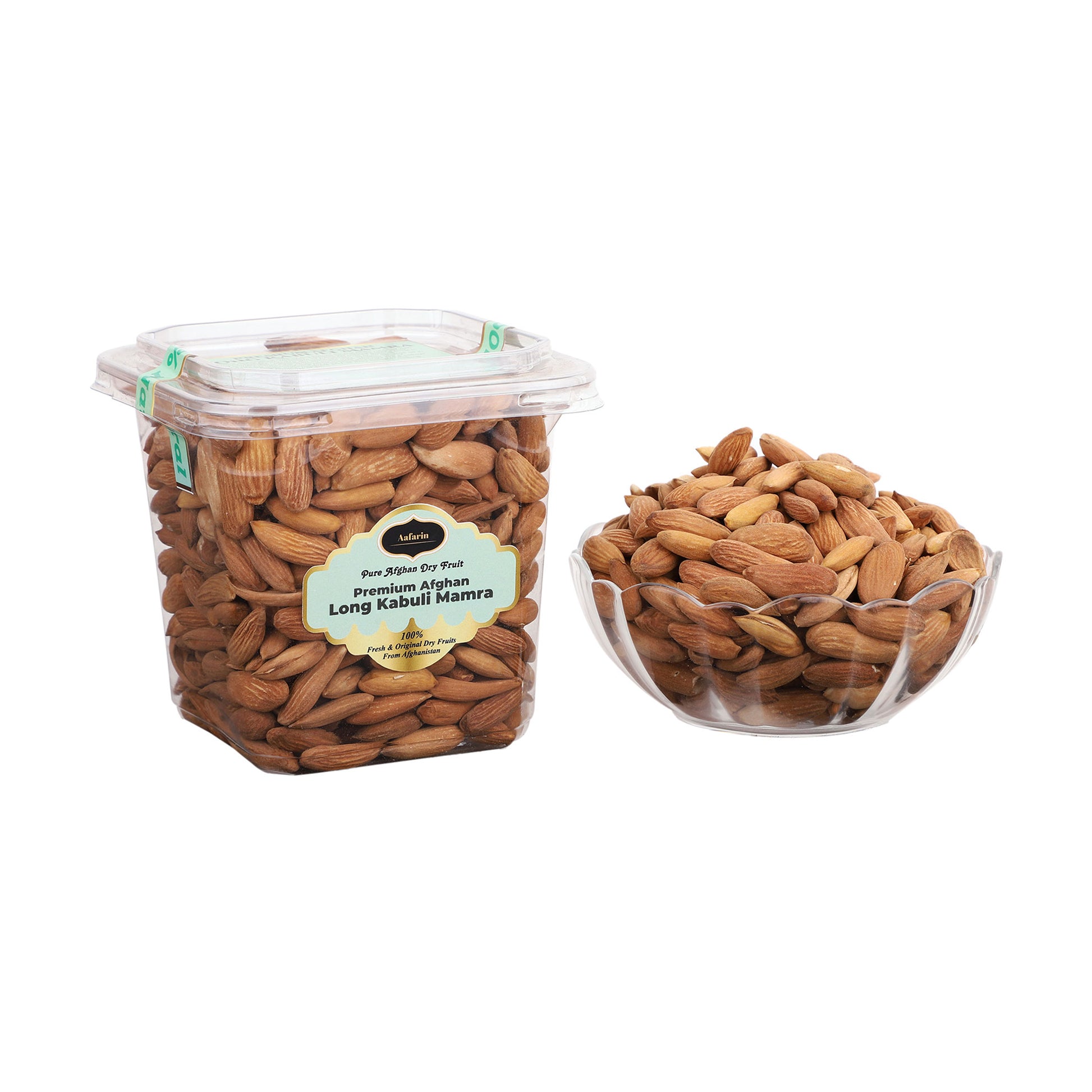 AAFARIN PREMIUM AFGHAN KABULI MAMRA ( MAMRA GIRI BADAM ).