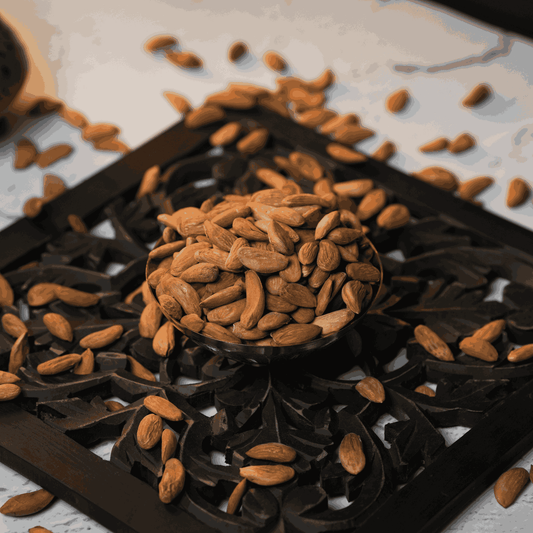 AAFARIN PREMIUM AFGHAN KHAIRUDDINI MAMRA ALMOND ( MAMRA GIRI BADAM ).