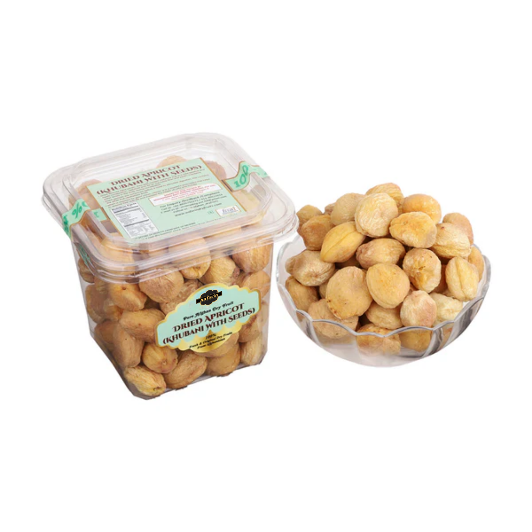 AFGHAN DRIED APRICOT |KHURBANI | KHUBANI | KHUMANI | JARDALU | WITH SEEDS |