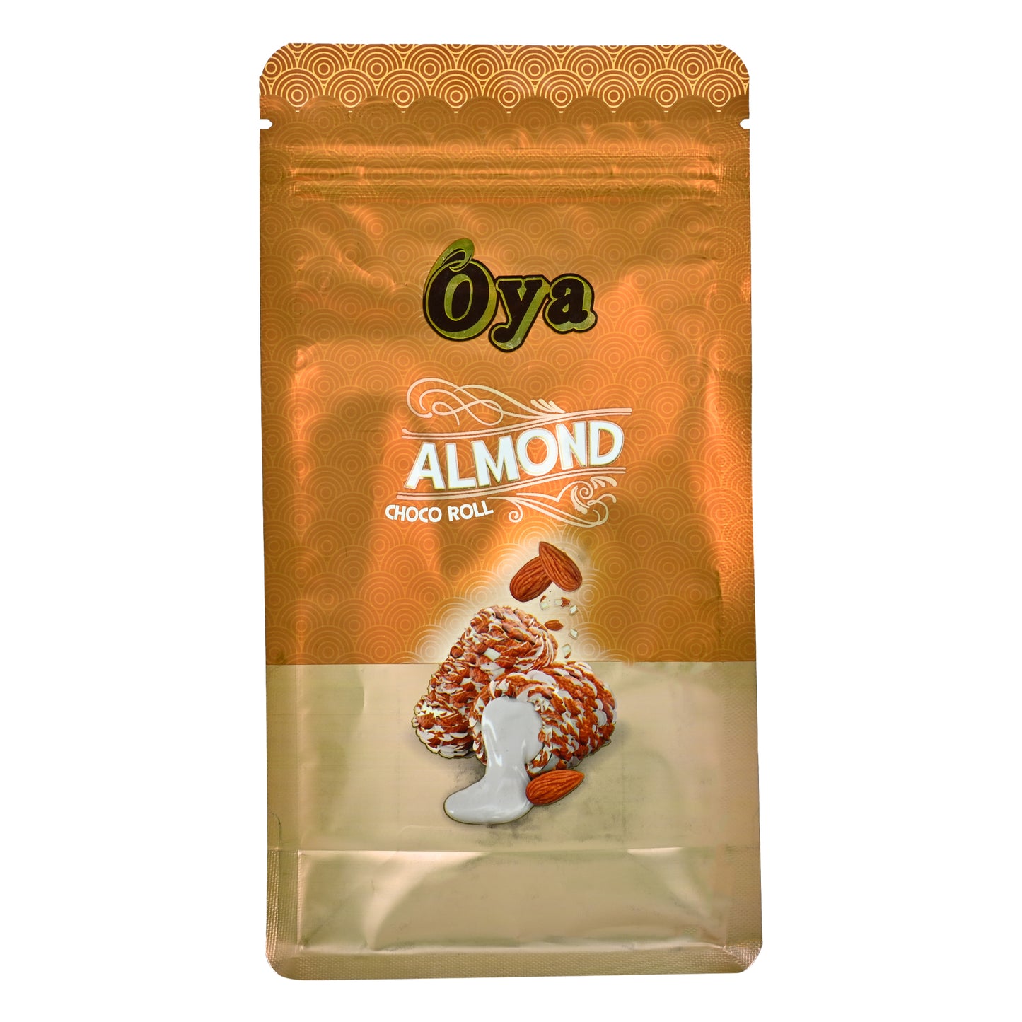 Oya Almond Choco Roll 200 Gram with Yummy Cream|Classic Delicious Choco Roll with Almond Dry fruits and Cocoa Cream