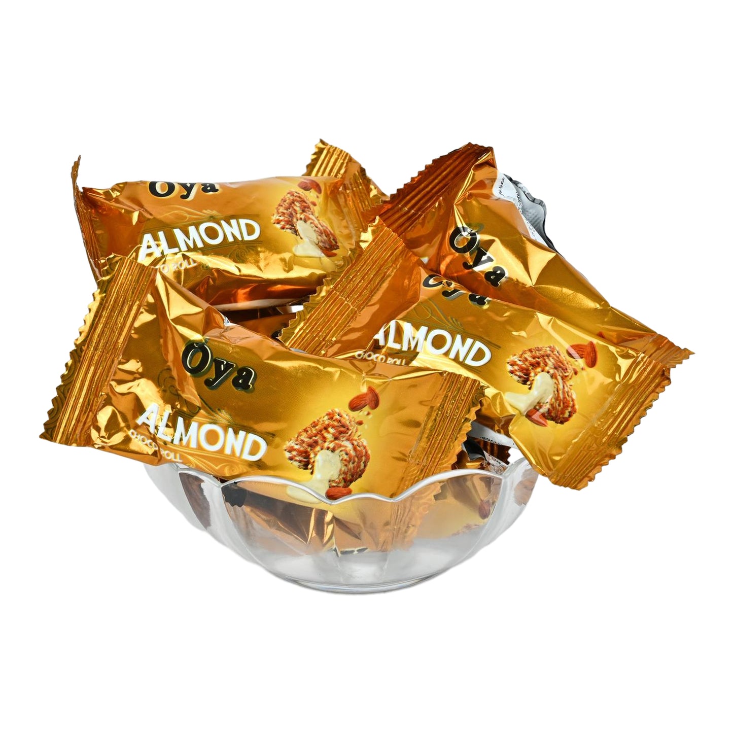 Oya Almond Choco Roll 200 Gram with Yummy Cream|Classic Delicious Choco Roll with Almond Dry fruits and Cocoa Cream