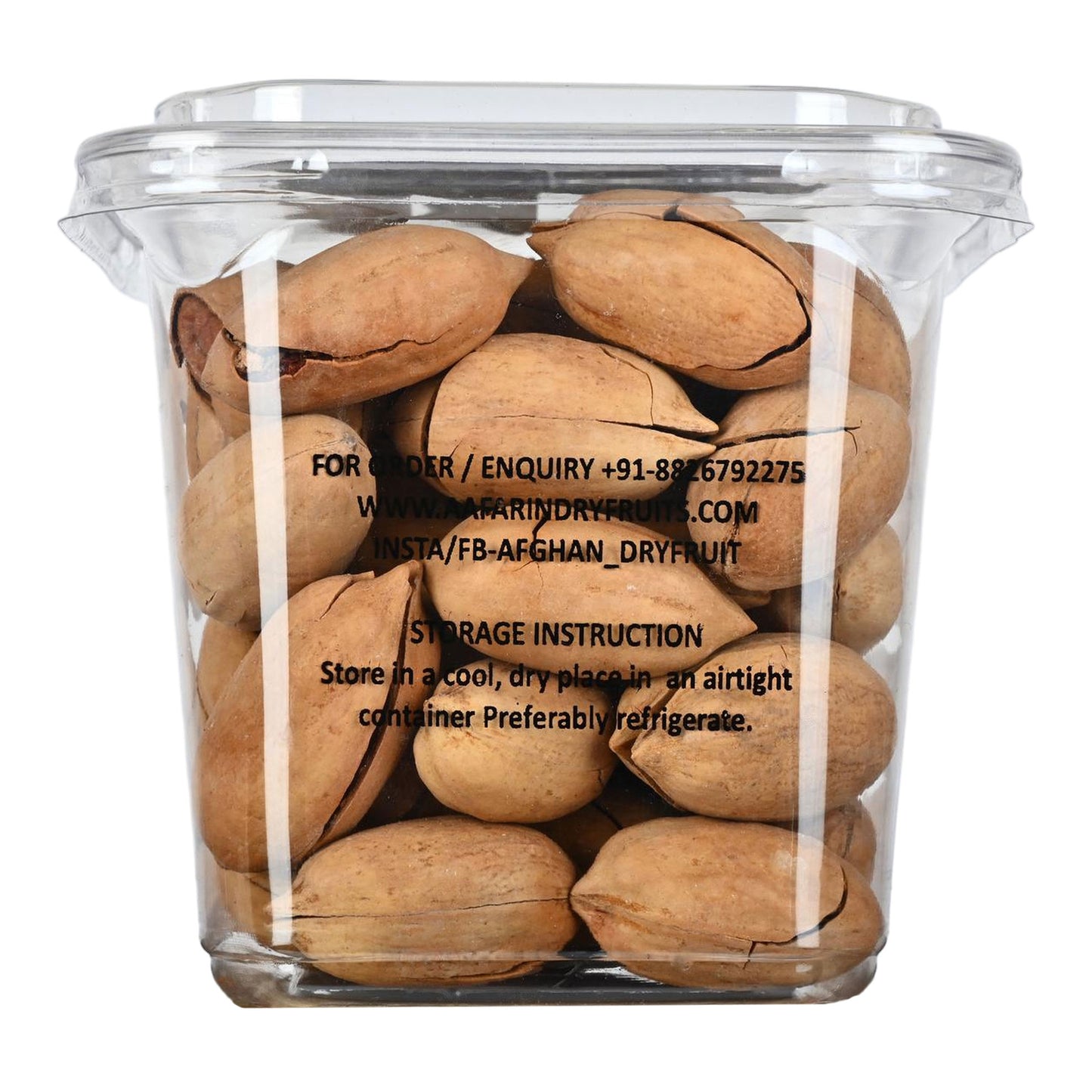 AAFARIN PREMIUM IMPORTED PECAN NUTS WITH SHELL- ROASTED VANILLA FLAVOUR.