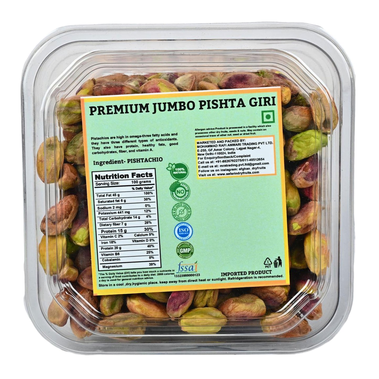 Aafarin JUMBO PISHTA GIRI.