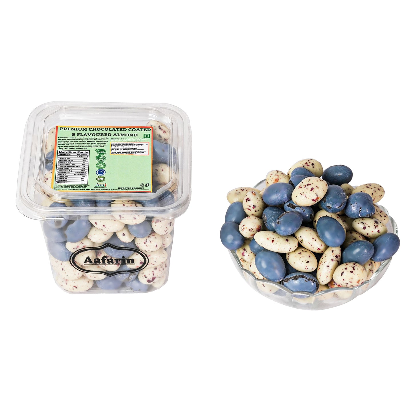 AAFARIN PREMIUM CHOCOLATE COATED & FLAVOURED ALMOND.
