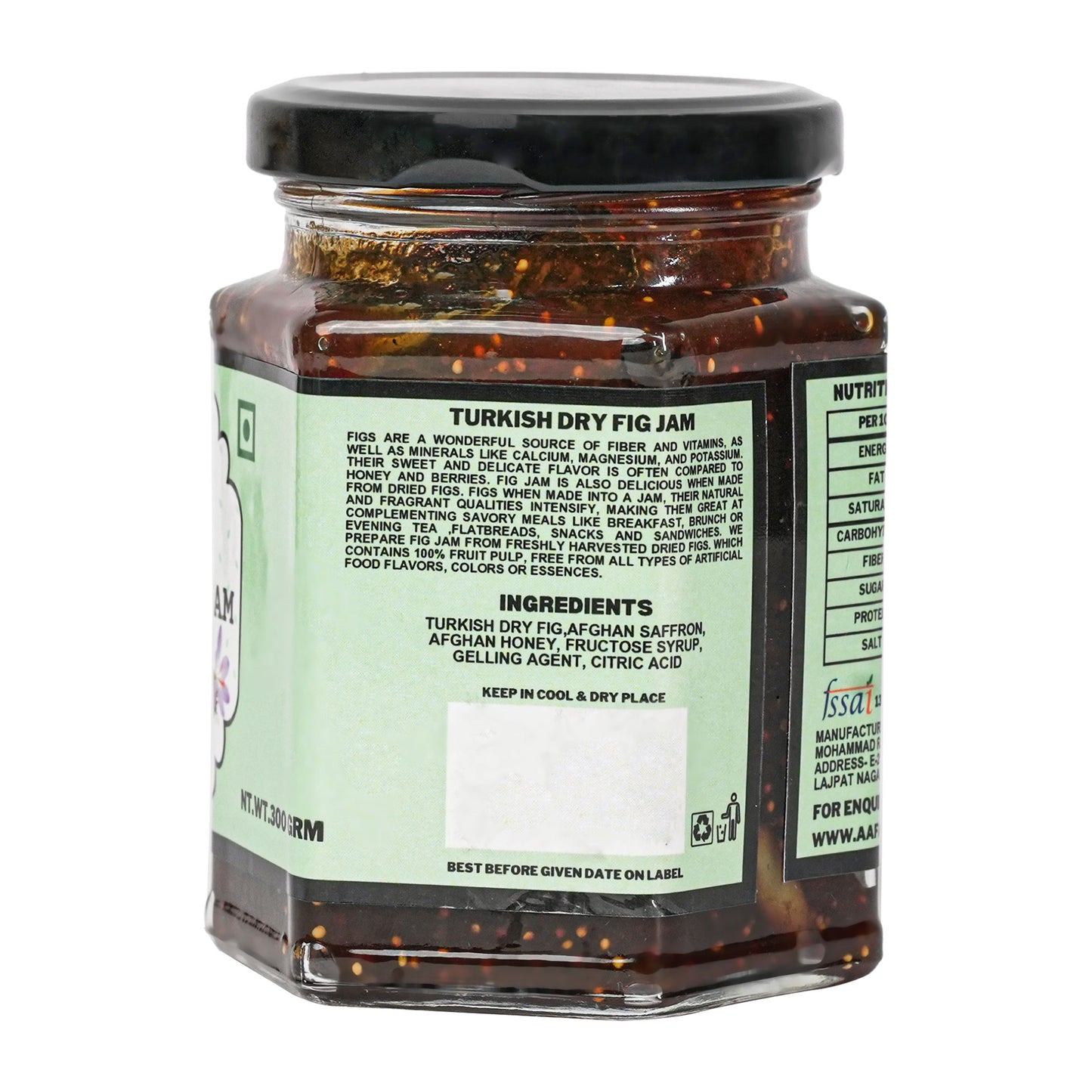 PREMIUM TURKISH DRY FIG JAM(ANJEER JAM)