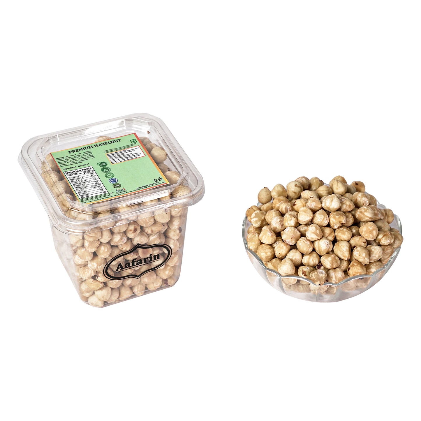AAFARIN PREMIUM IMPORTED HAZEL NUTS.