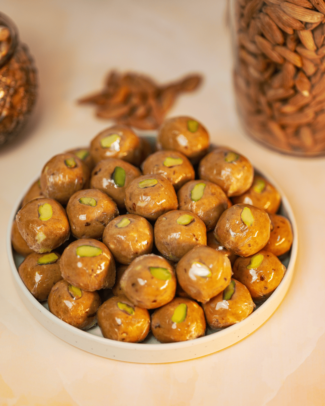 AAFARIN CHANA & DRY FRUIT LADOO.
