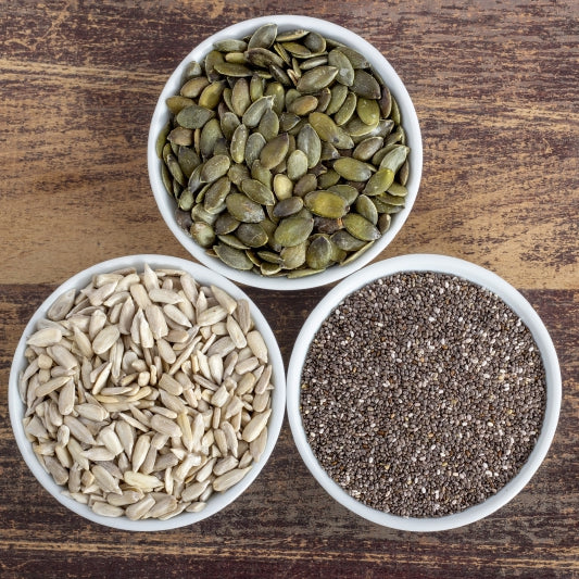 Organic seeds for weight loss management