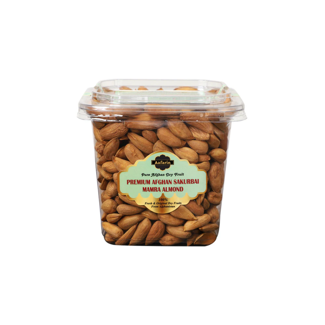 PREMIUM AFGHAN SAKURBAI MAMRA ALMOND (MAMRA GIRI BADAM)
