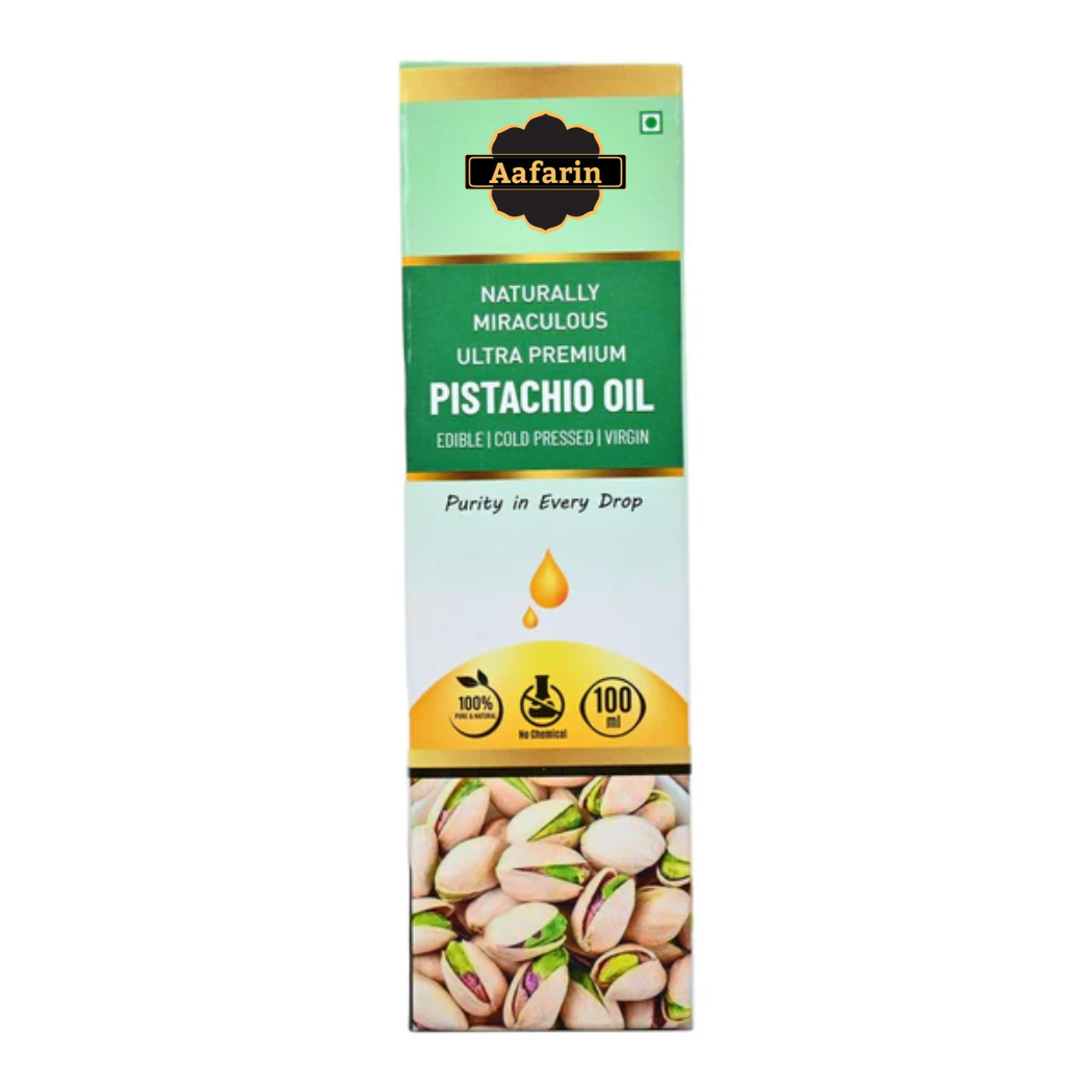PREMIUM PISHTACHIO OIL- COLDPRESSED & NATURAL