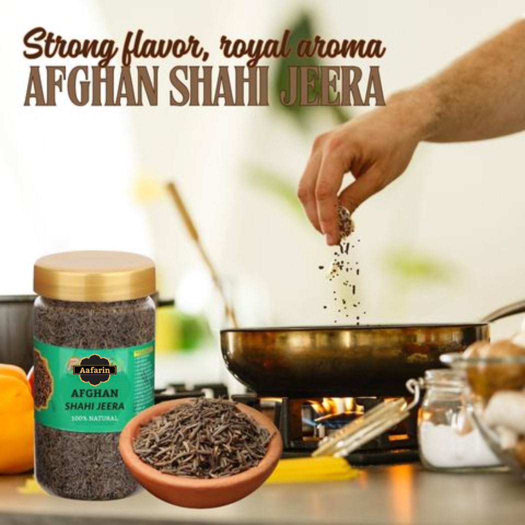 AFGHAN SHAHI ZEERA | PREMIUM CARAWAY SEEDS | 100% PURE & NATURAL