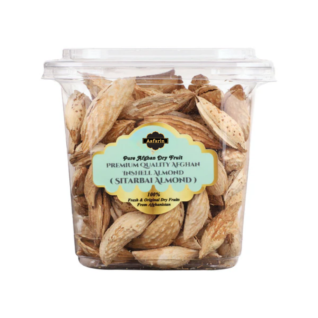 PREMIUM QUALITY AFGHAN INSHELL ALMOND( SITARBAI ALMOND / KAGZI BADAM