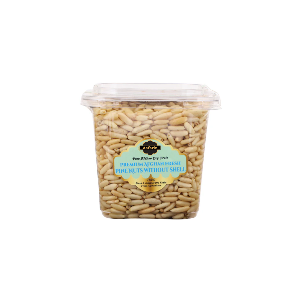 PREMIUM AFGHAN PINE NUTS WITHOUT SHELL ( CHILGOZA / CHIGOJE MAGAZ / NEZE )