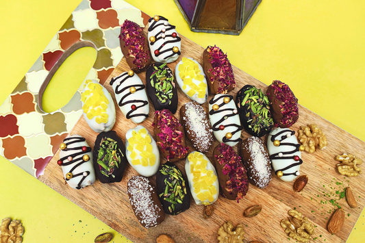 Premium Imported Chocolate coated stuffed dates