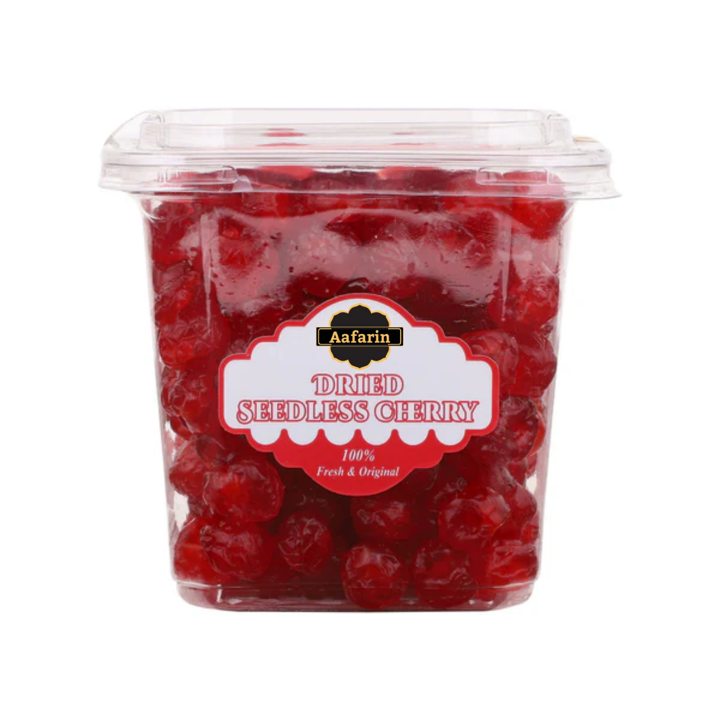 PREMIUM GOURMET DEHYDRATED AND SUGAR COATED SEEDLESS CHERRY