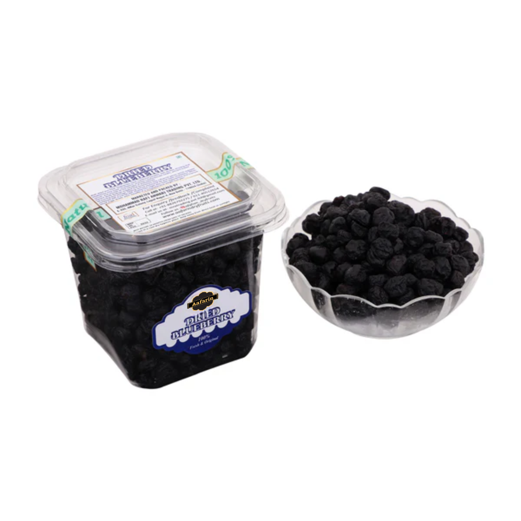 PREMIUM IMPORTED DRIED BLUEBERRIES | IMMUNITY BOOSTER | GLUTEN FREE | NON GMO | HIGH IN FIBRE | WITHOUT SUGAR | UNSULPHURED | UNSWEETENED