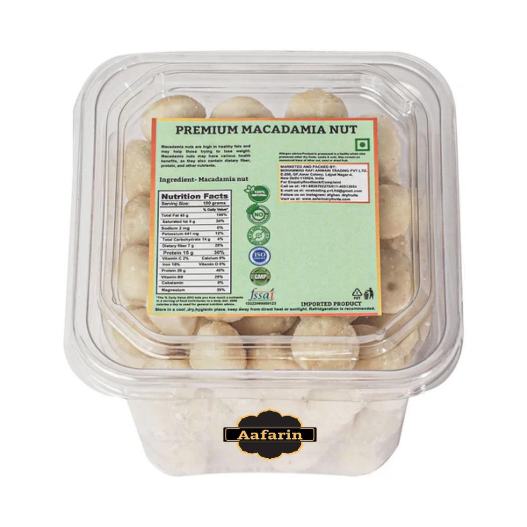 PREMIUM IMPORTED MACADAMIA NUTS WITHOUT SHELL