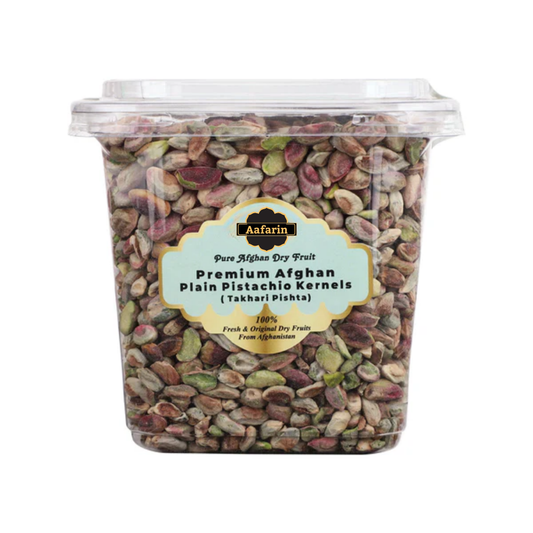PREMIUM AFGHAN PLAIN PISTACHIO KERNELS ( PISHTA WITHOUT SHELL / AFGHANI TAKHARI PISHTA )
