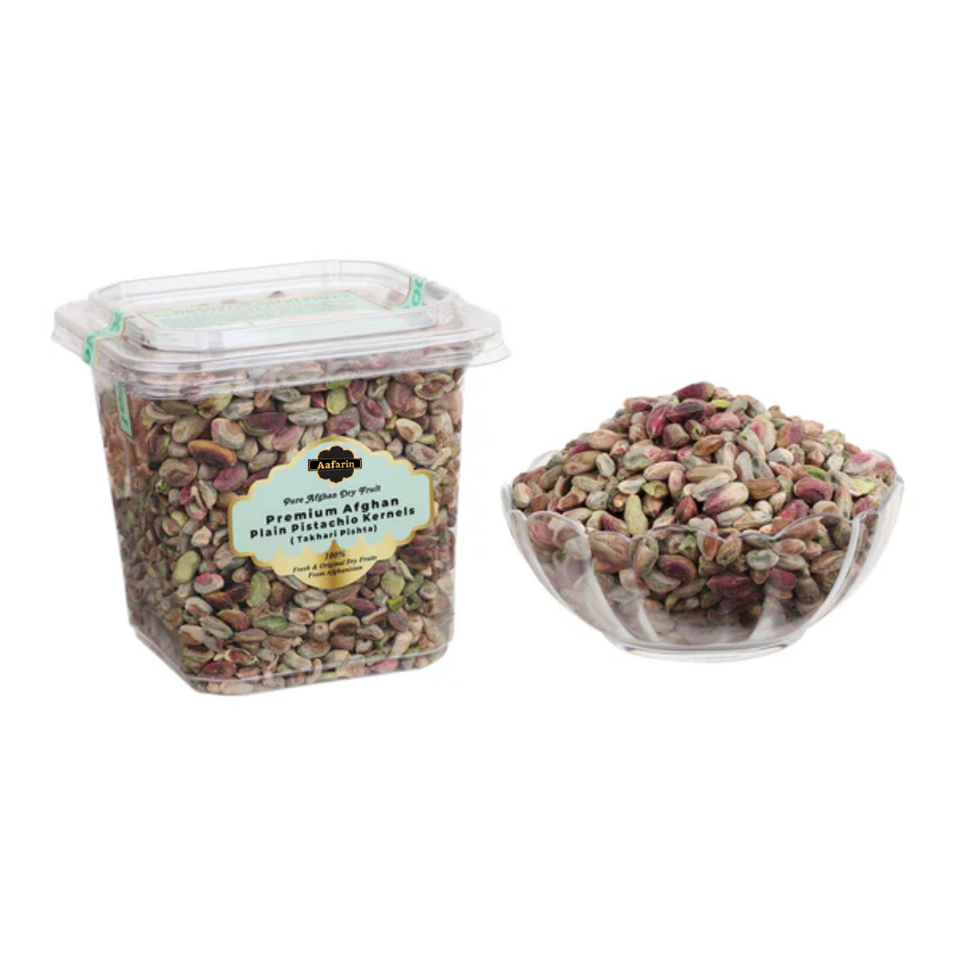 PREMIUM AFGHAN PLAIN PISTACHIO KERNELS ( PISHTA WITHOUT SHELL / AFGHANI TAKHARI PISHTA )