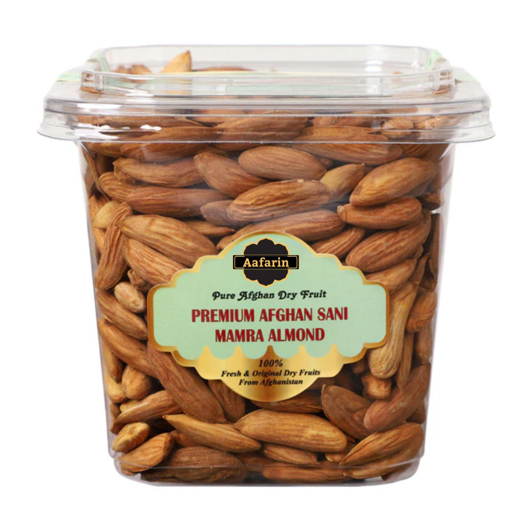 PREMIUM AFGHAN KHAIRUDDINI MAMRA ALMOND ( MAMRA GIRI BADAM )
