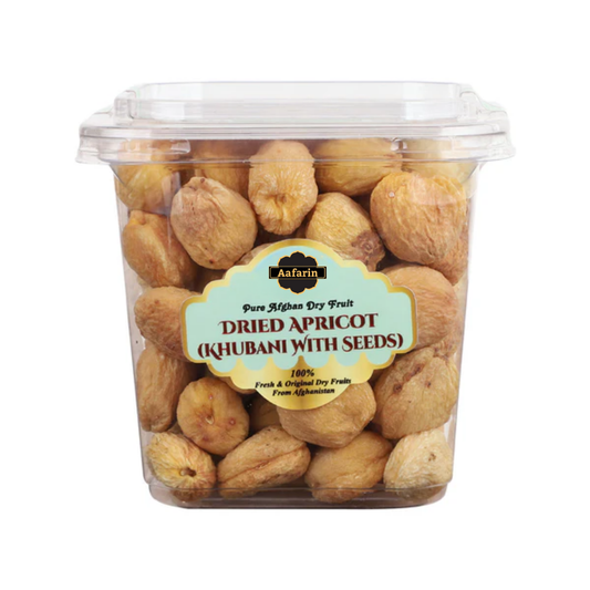 AFGHAN DRIED APRICOT |KHURBANI | KHUBANI | KHUMANI | JARDALU | WITH SEEDS |