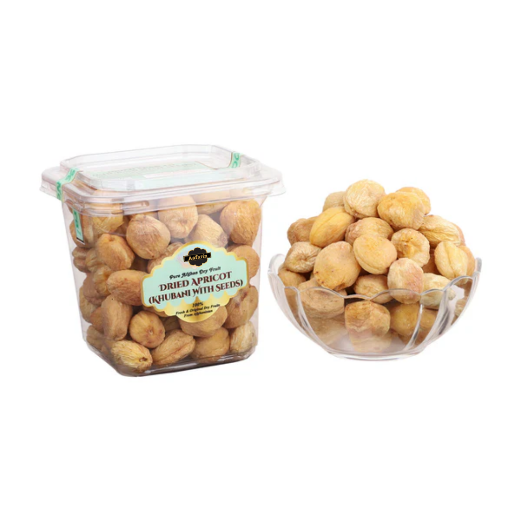 AFGHAN DRIED APRICOT |KHURBANI | KHUBANI | KHUMANI | JARDALU | WITH SEEDS |