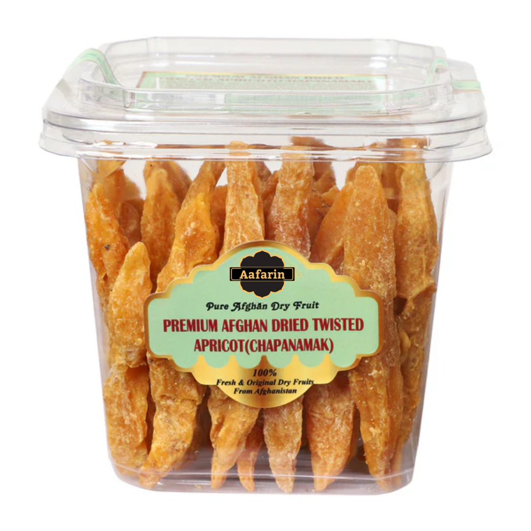 AFGHAN DRIED CHAPANAMAK (TWISTED AFGHAN APRICOT)
