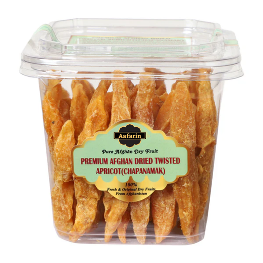 AFGHAN DRIED CHAPANAMAK (TWISTED AFGHAN APRICOT)