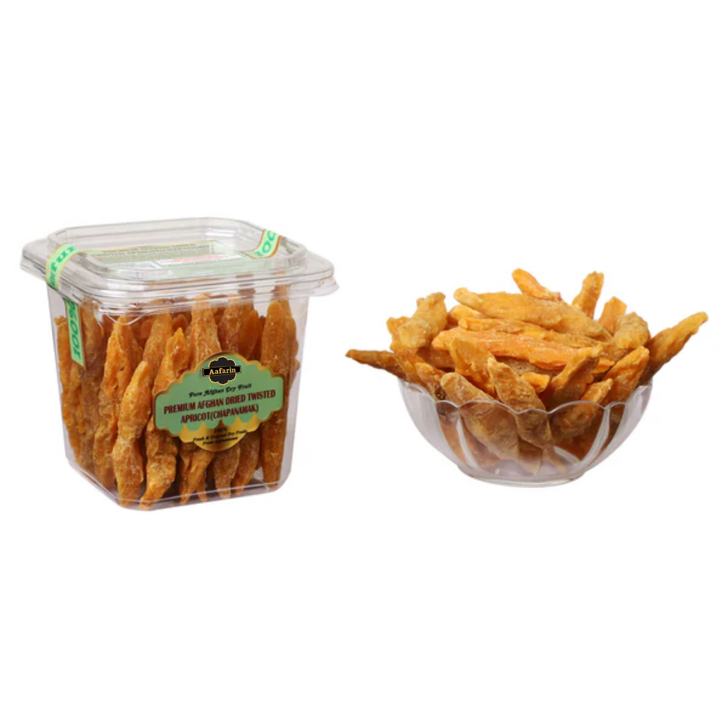 AFGHAN DRIED CHAPANAMAK (TWISTED AFGHAN APRICOT)