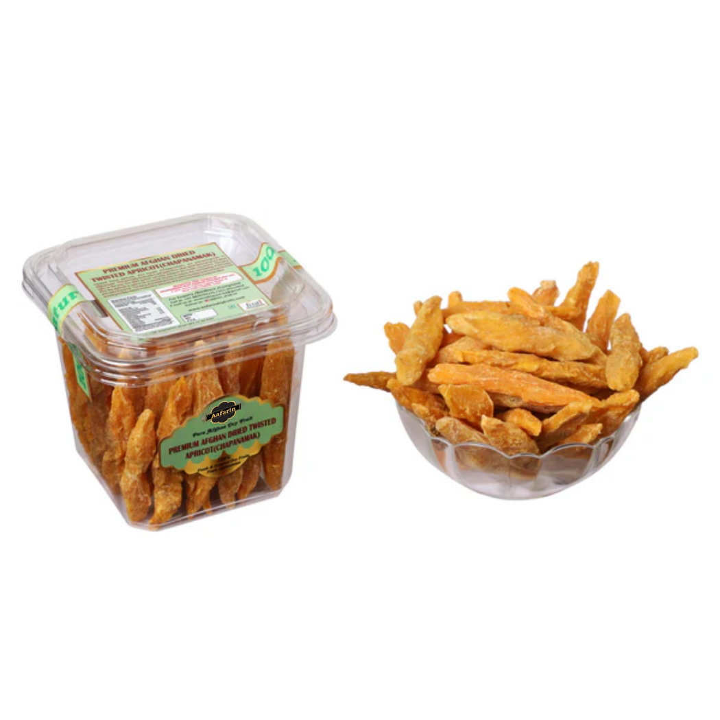 AFGHAN DRIED CHAPANAMAK (TWISTED AFGHAN APRICOT)