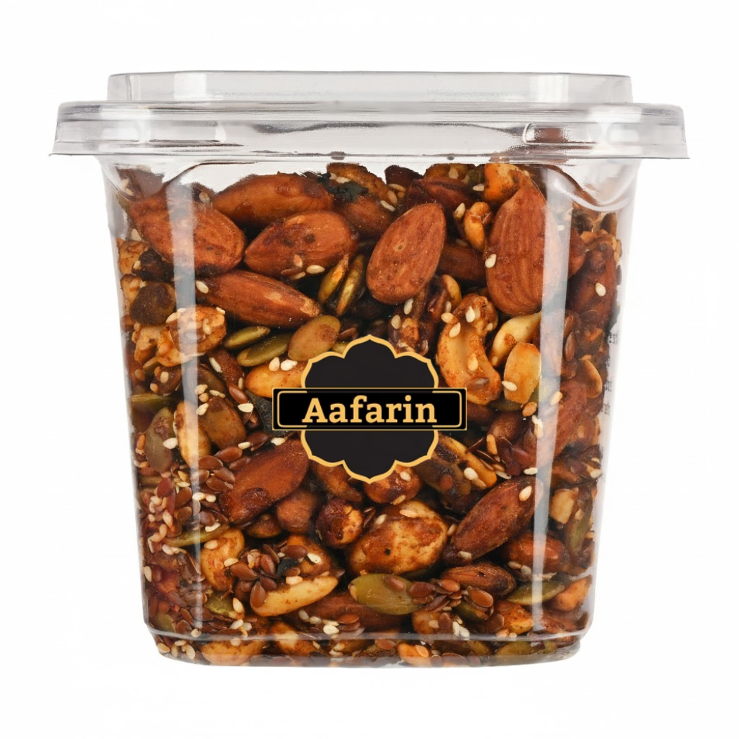 Dates And Curry Leave Nut Mixture