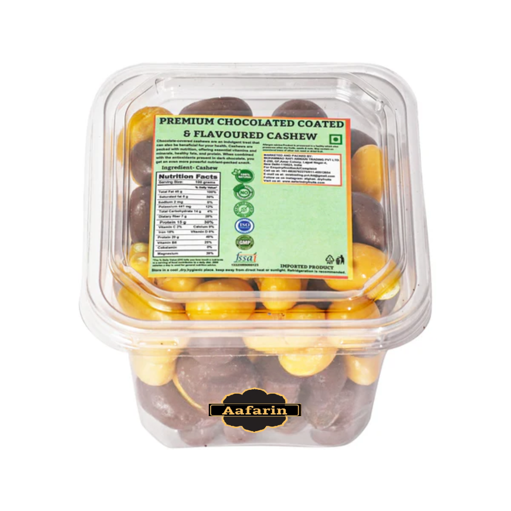 PREMIUM CHOCOLATE COATED & FLAVOURED CASHEW