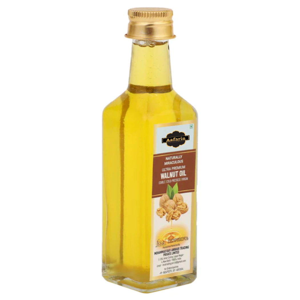 COLD PRESSED | EXTRA VIRGIN | WALNUT OIL | AKHROT OIL - 100% PURE AND NATURAL