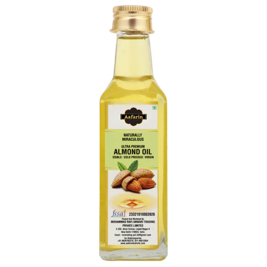 PURE ALMOND OIL | RICH IN VITAMIN E | COLD PRESSED VIRGIN BADAM TAIL
