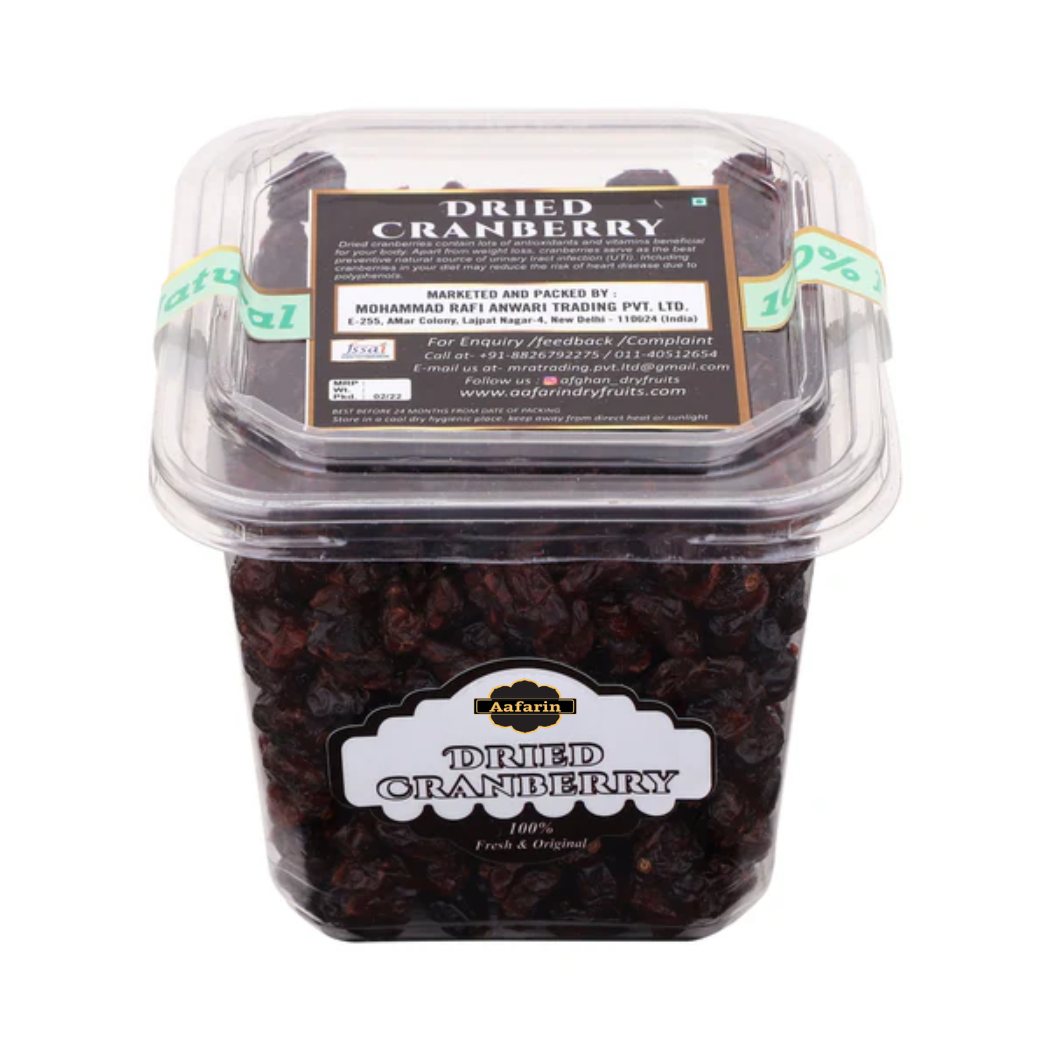 PREMIUM IMPORTED WHOLE DRIED CRANBERRIES | ANTIOXIDANT RICH | IMMUNITY BOOSTER