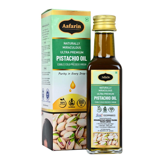 Aafarin PREMIUM PISHTACHIO OIL- COLDPRESSED & NATURAL.