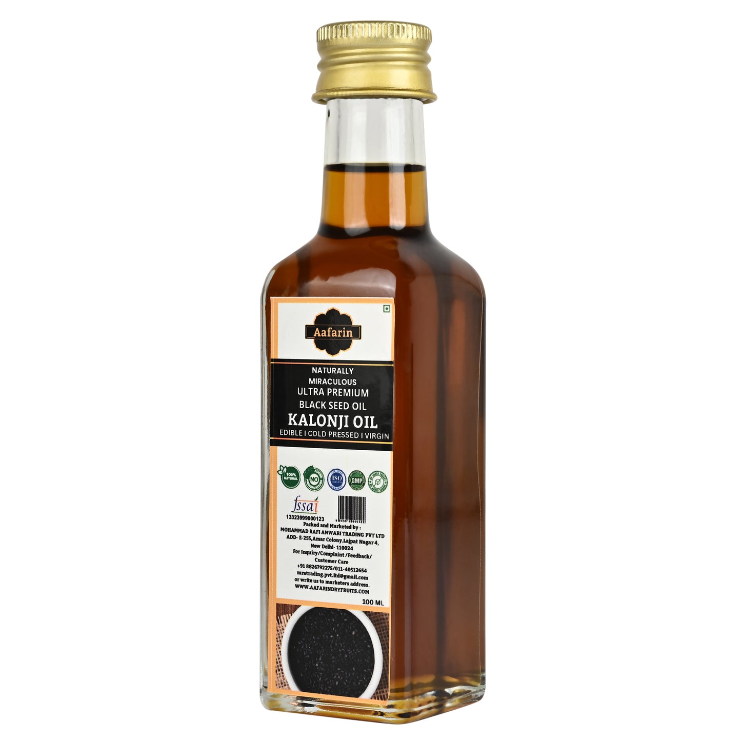 PREMIUM KALONJI OIL- COLDPRESSED & NATURAL