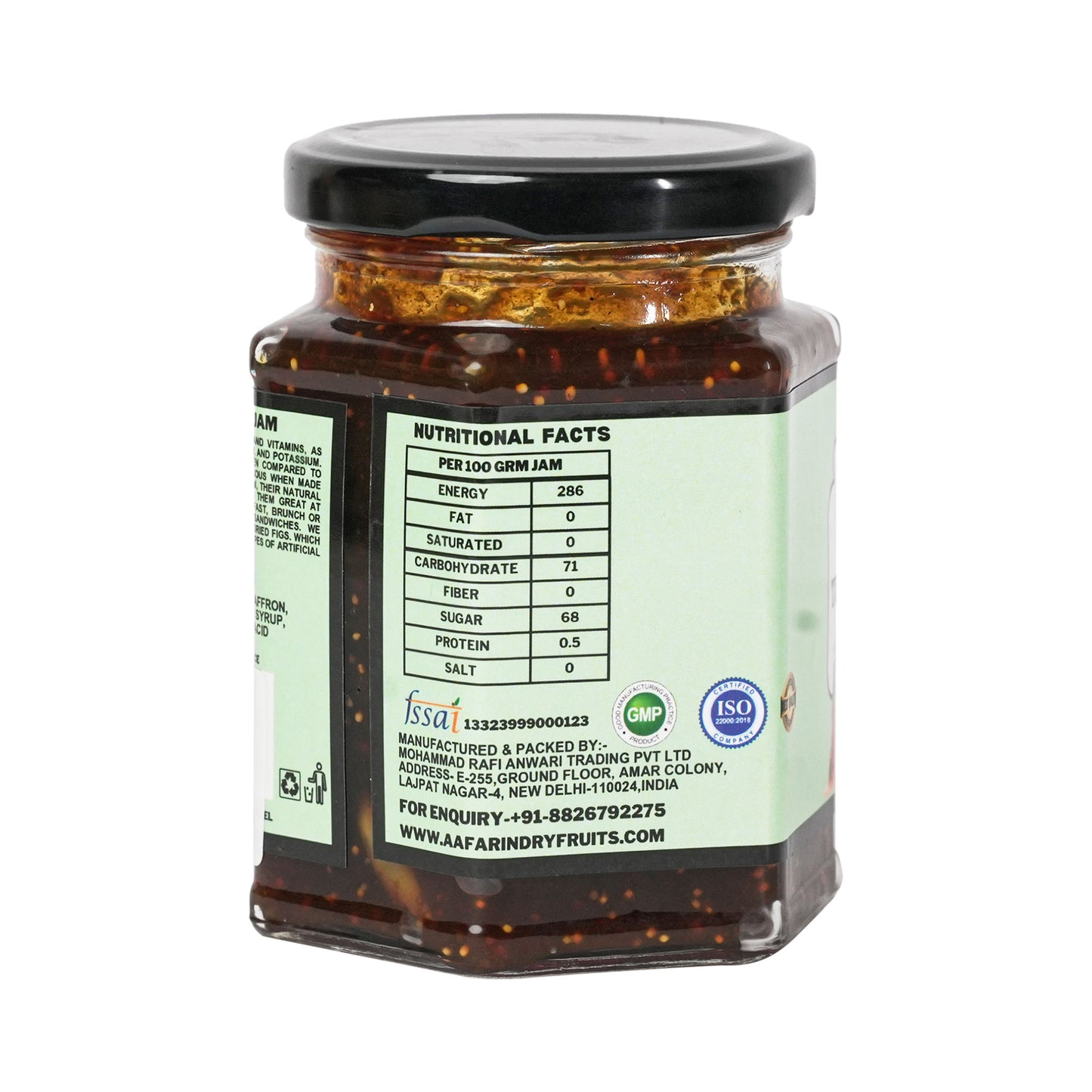 PREMIUM TURKISH DRY FIG JAM(ANJEER JAM)