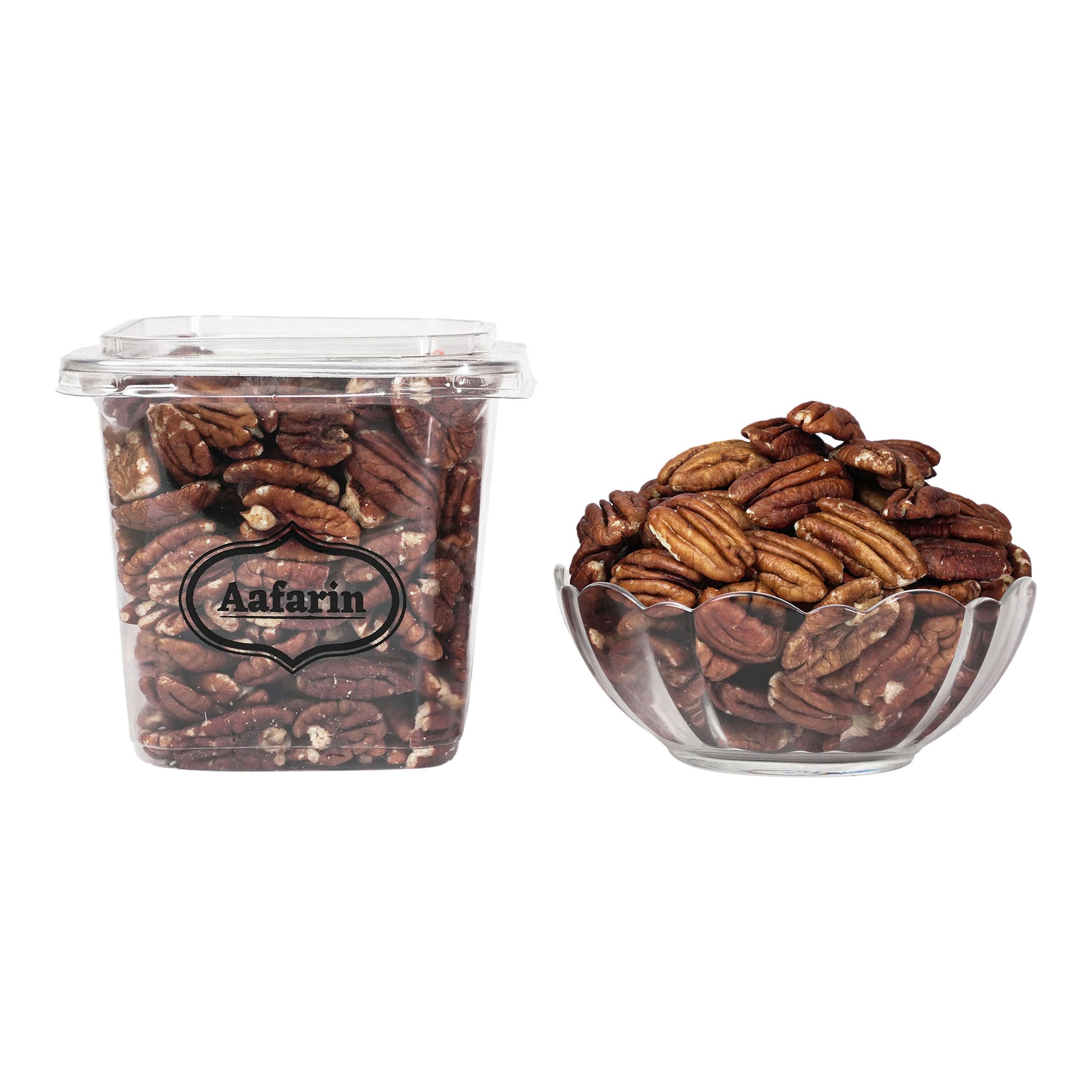 AAFARIN PREMIUM IMPORTED PECAN NUTS.